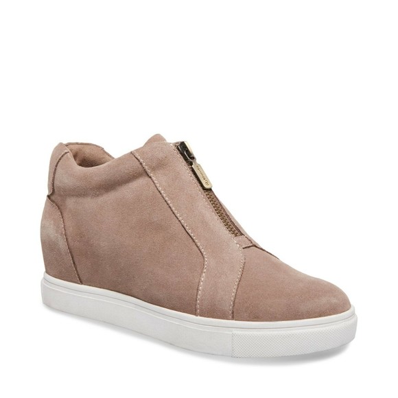 Blondo Glenda Waterproof Sneaker Bootie Mushroom Suede Size 9.5 NEW - Picture 6 of 7